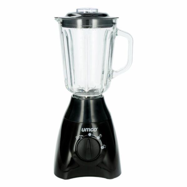 Licuadora Ideal Mix Vaso De Vidrio Negra UMCO Unidad - Imagen 2