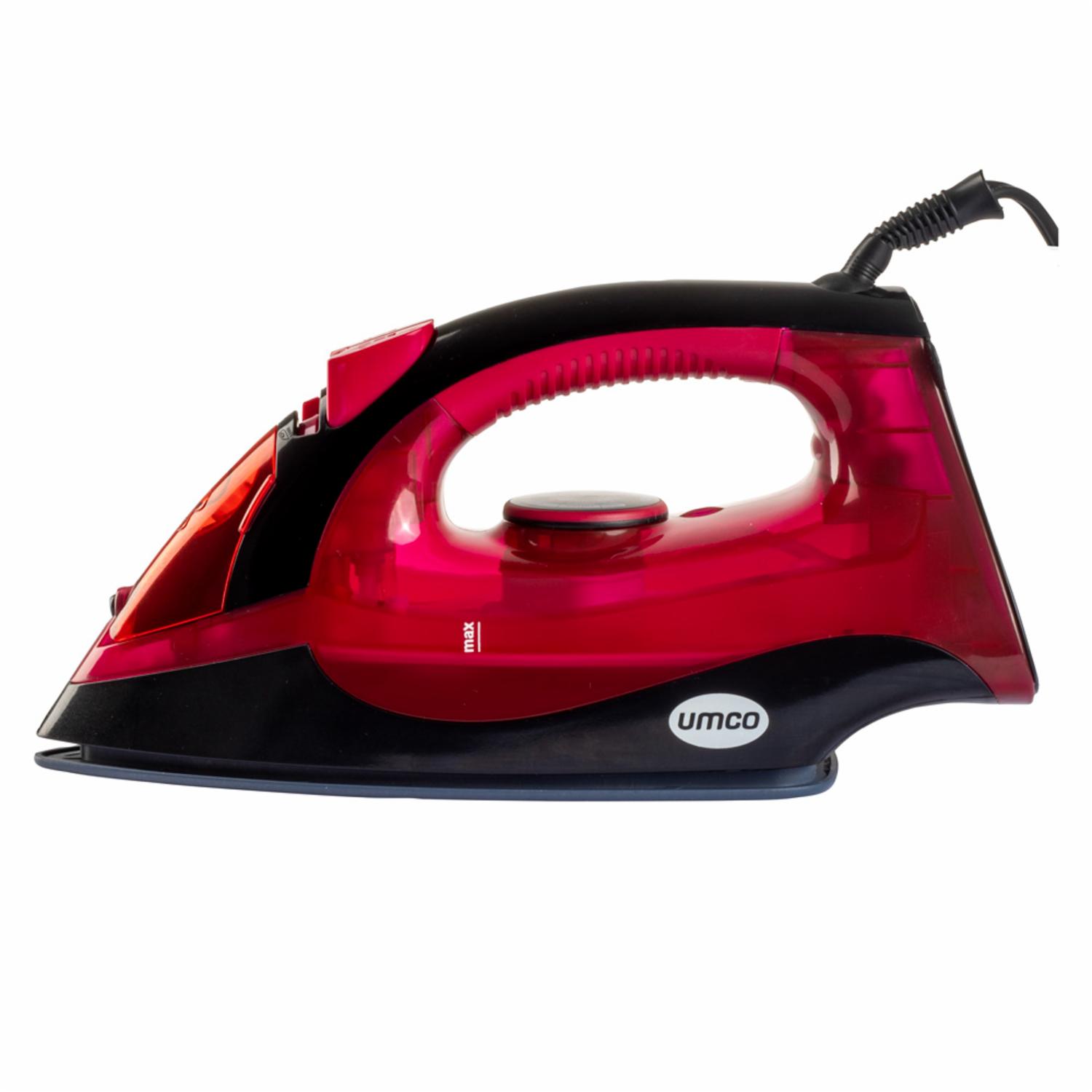 Plancha A Vapor Cerámica Rojo UMCO 0609