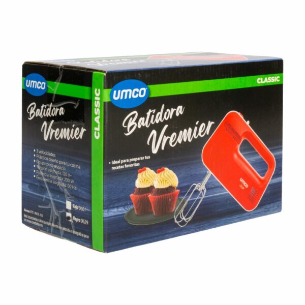 Batidora De Mano  629 UMCO 3 Velocidades - Imagen 4