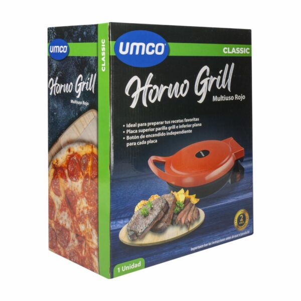 Horno Grill Multiuso Color Rojo UMCO Unidad - Imagen 5