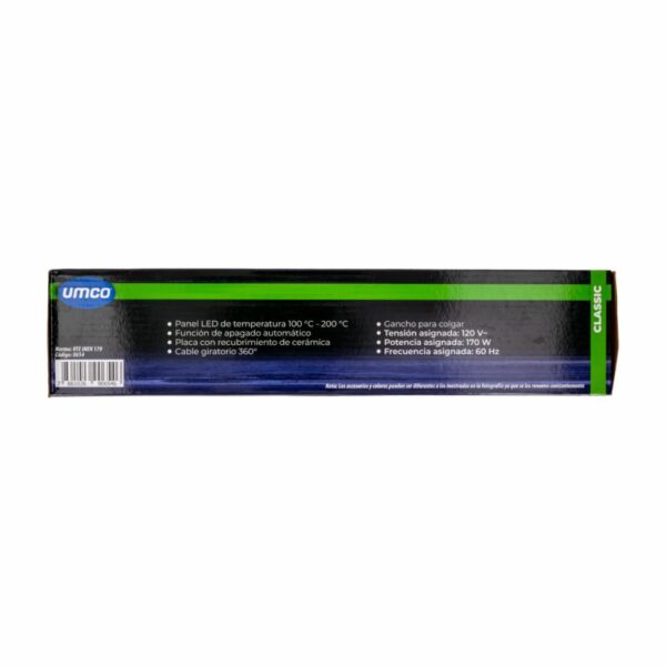Rizador De Cabello Perfect Curling UMCO 654 - Imagen 2