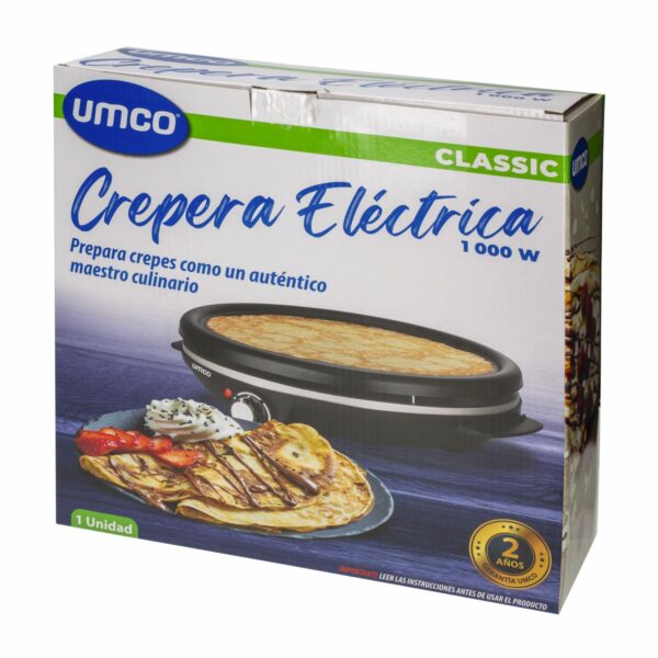 Crepera Eléctrica UMCO 1000 Watts - Imagen 6