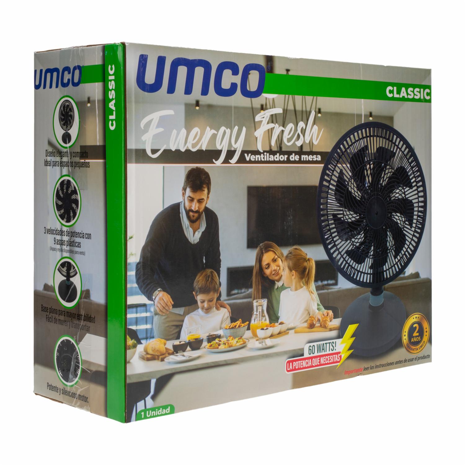 Ventilador De Mesa Energy Fresh UMCO 0666 - Imagen 4