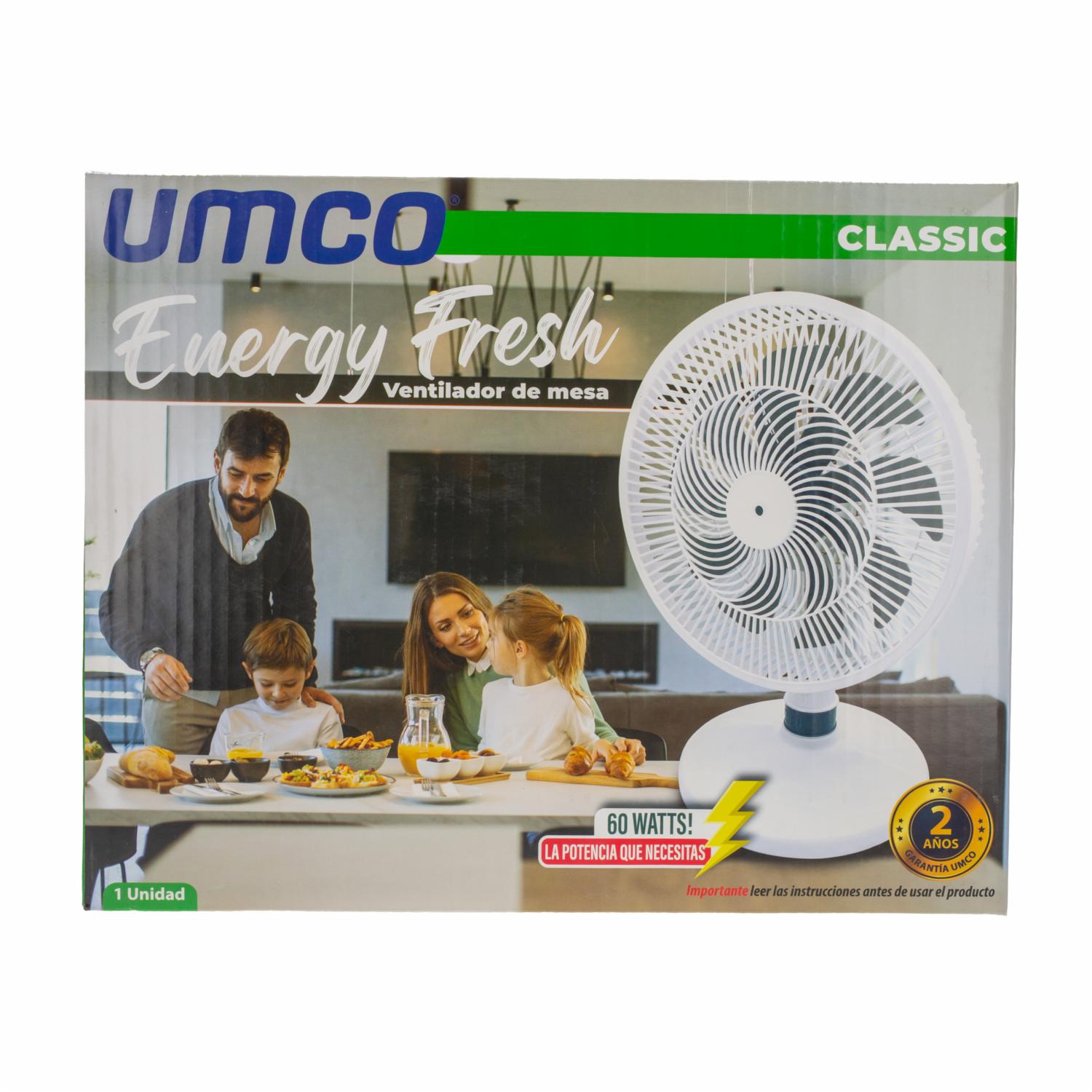 Ventilador De Mesa Energy Fresh UMCO 667