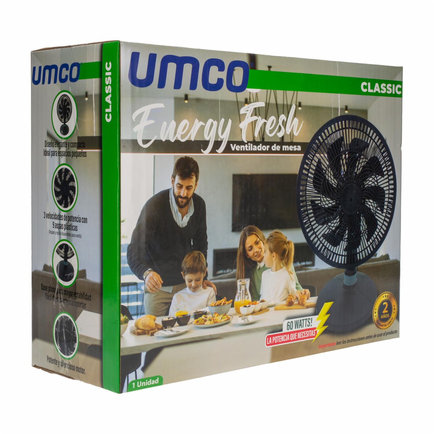 Ventilador De Mesa Energy Fresh UMCO 667