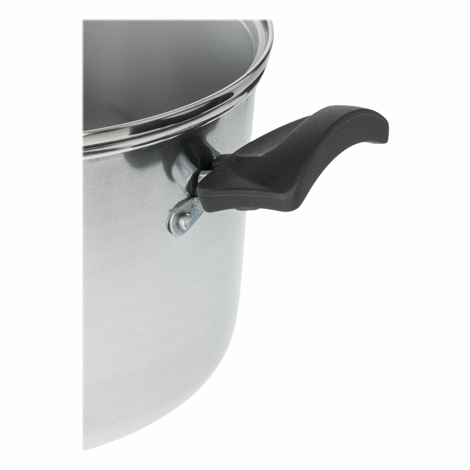 Olla Canguilera Aluminio Con Tapa De Vidrio UMCO 24 Cm - Imagen 4