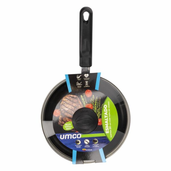 Sartén Esmaltado Con Tapa UMCO 20 Cm - Imagen 4