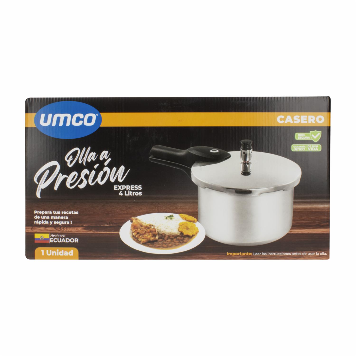Olla De Presión Express UMCO X4 Litros - Imagen 2