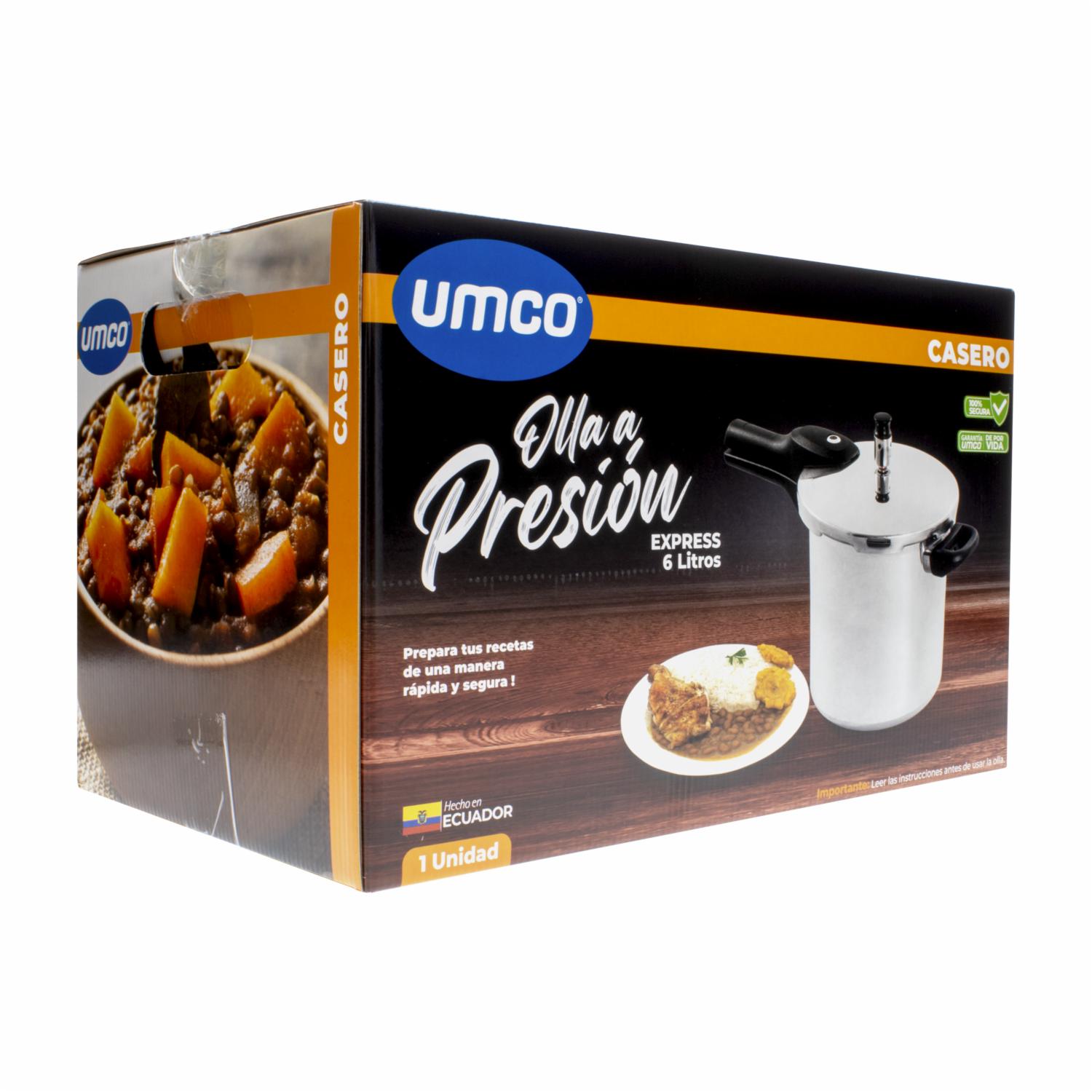 Olla De Presión Express UMCO X6 Litros - Imagen 4