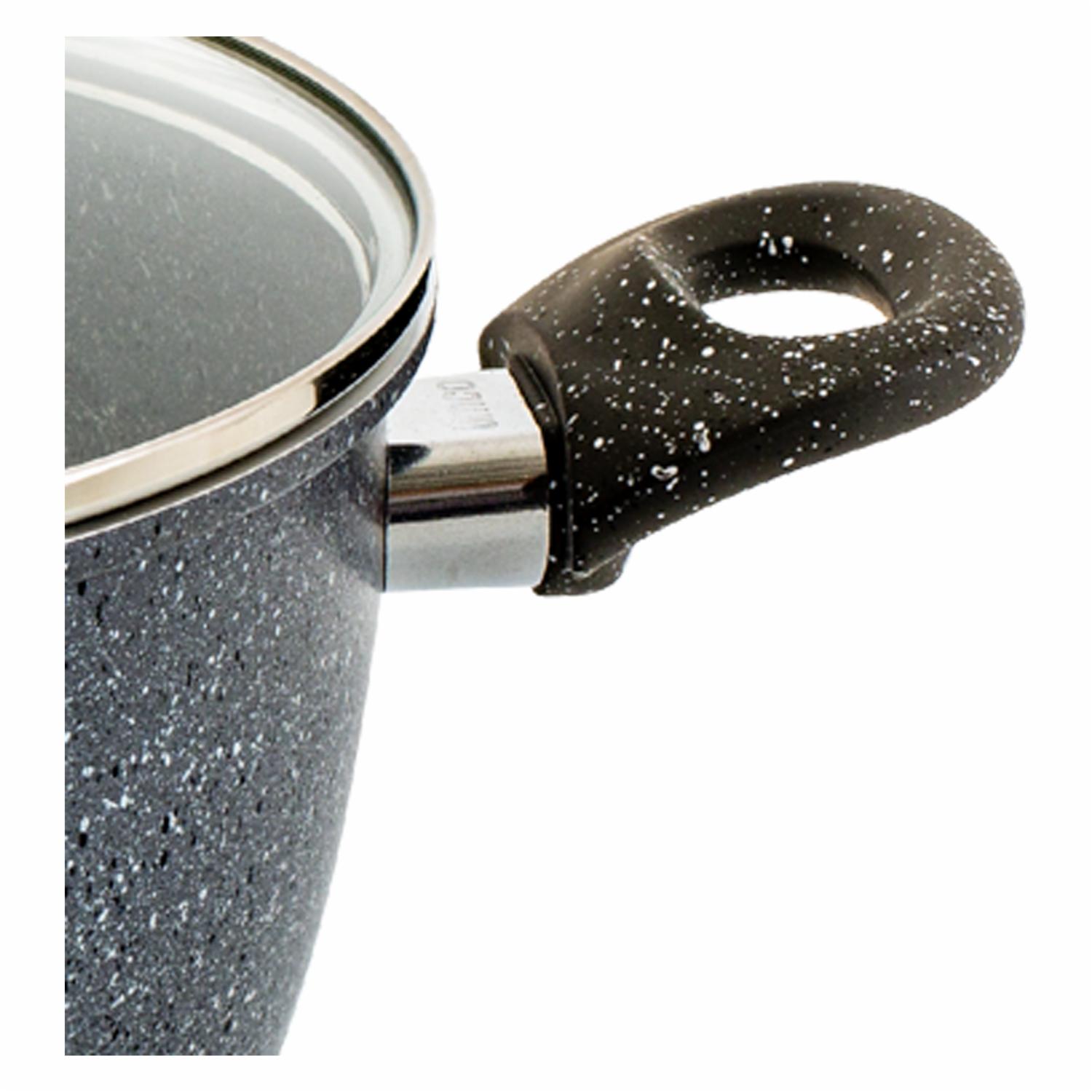 Olla Caldero De Inducción Black Stone Plus UMCO 24 Cm