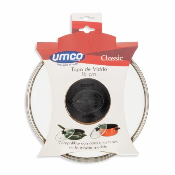 Tapa De Vidrio UMCO 16 Cm - Imagen 3