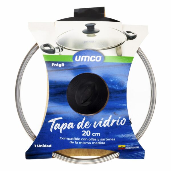 Tapa De Vidrio UMCO 20 Cm - Imagen 2