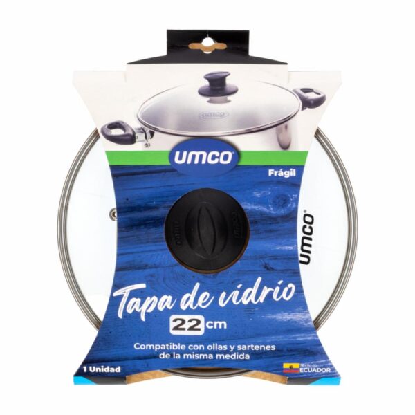 Tapa De Vidrio UMCO 22 Cm - Imagen 2