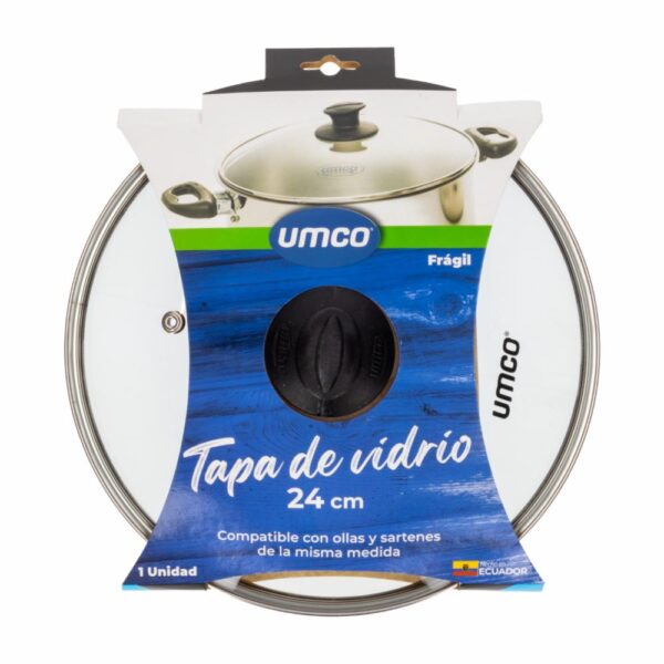 Tapa De Vidrio UMCO 24 Cm - Imagen 2