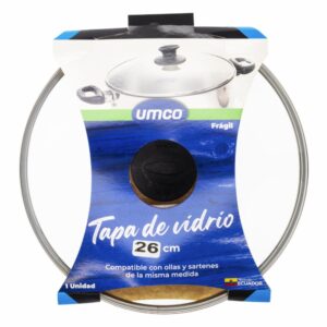 Tapa De Vidrio UMCO 26 Cm