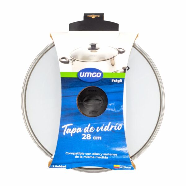 Tapa De Vidrio UMCO 28 Cm