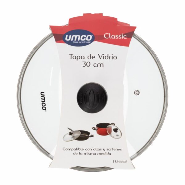Tapa De Vidrio UMCO 30 Cm - Imagen 2