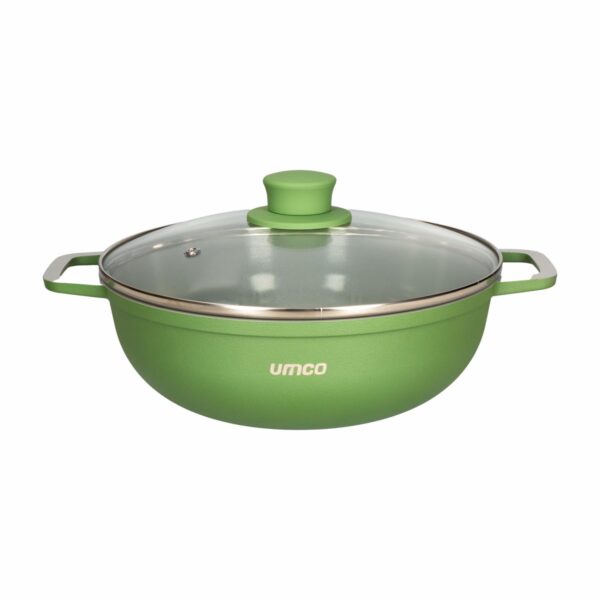 Caldero Fundido Cerámica Verde UMCO 20 Cm