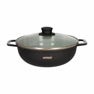 Caldero Fundido Cerámica Negro UMCO 24 Cm