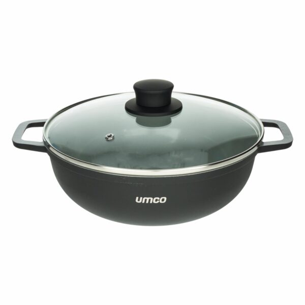 Caldero Fundido Cerámica Negro UMCO 24 Cm