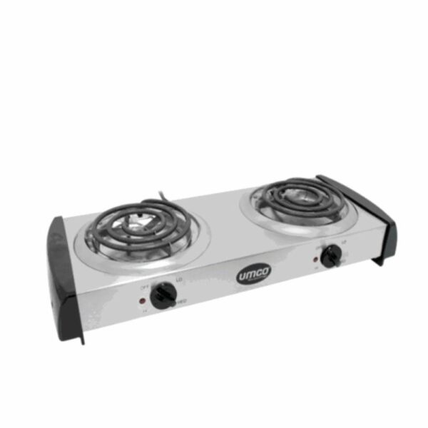 Hornilla Eléctrica 2 H Inoxidable Practica UMCO 1500 W