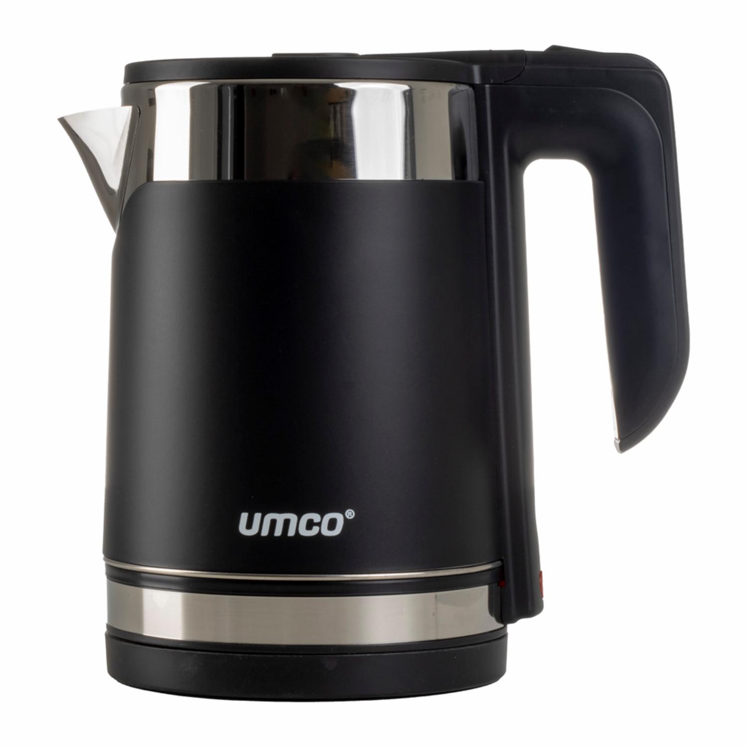 Hervidor De Agua Negro 1000W UMCO 1.8 L