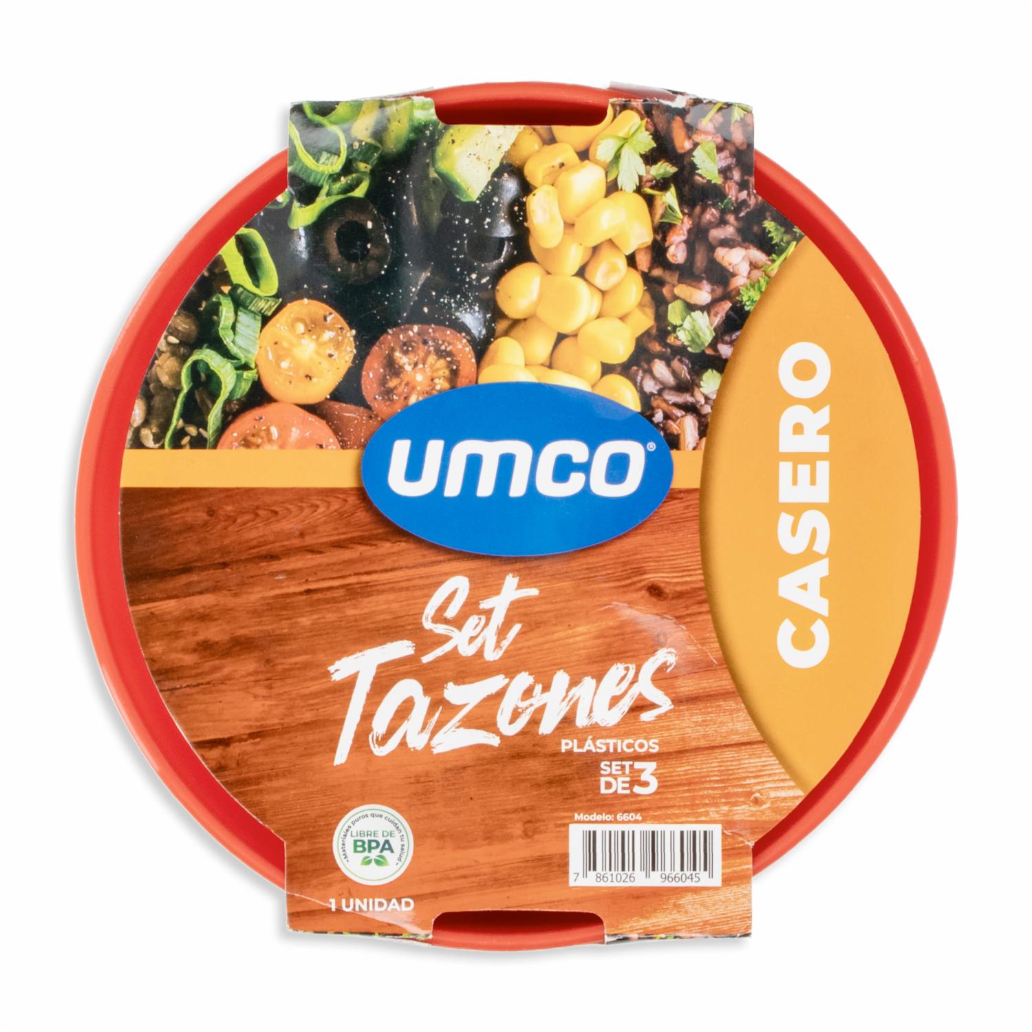 Set Tazones Plásticos UMCO Unidad - Imagen 4