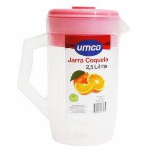 Jarra Plástica Con Tapa UMCO 2,5 L