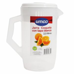 Jarra Plástica Blanca UMCO 2,5 L
