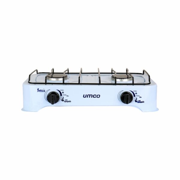 Cocineta A Gas Brescia Blanco 7107 UMCO 2 Quemadores