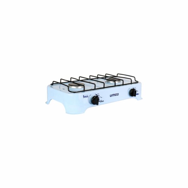 Cocineta A Gas Brescia Blanco 7107 UMCO 2 Quemadores - Imagen 2