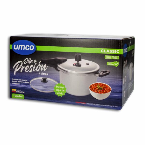 Olla De Inducción De Presión UMCO X4 Litros