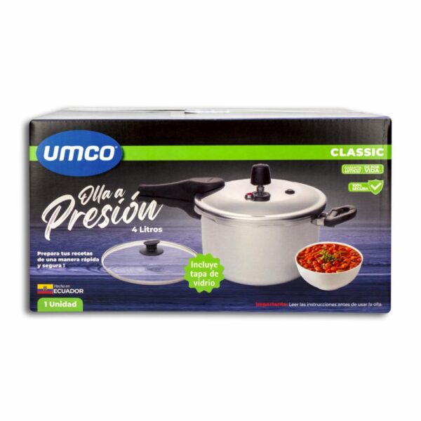 Olla De Inducción De Presión UMCO X4 Litros - Imagen 5