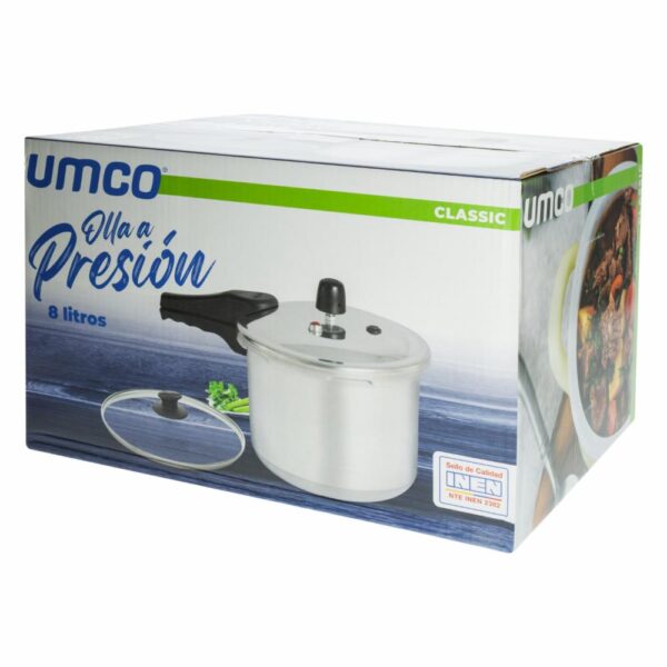 Olla De Presión para Inducción UMCO 8 LT - Imagen 2