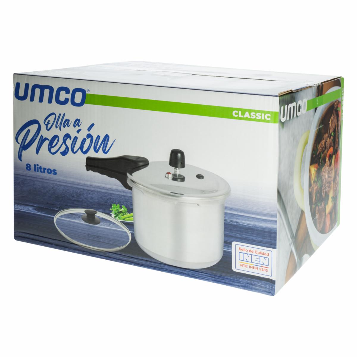 Olla De Presión Inducción Aluminio Classic UMCO 8 L - Imagen 4
