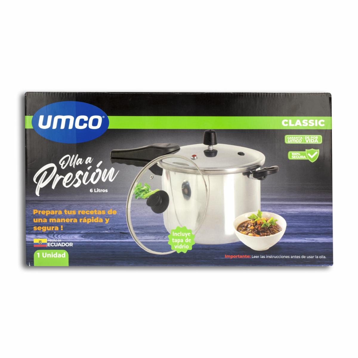 Olla De Presión Inducción Aluminio Classic UMCO 6 L - Imagen 5