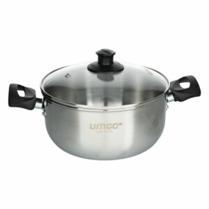 Olla Caldero Inducción Acero Línea Inox Útil UMCO 20 Cm