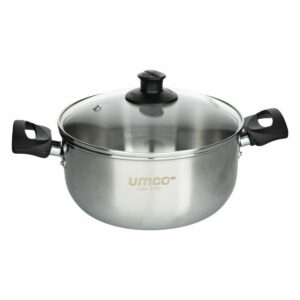 Olla Caldero Inducción Acero Línea Inox Útil UMCO 20 Cm