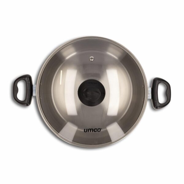 Caldero De Inducción Acero Inox Útil UMCO 24 Cm - Imagen 2