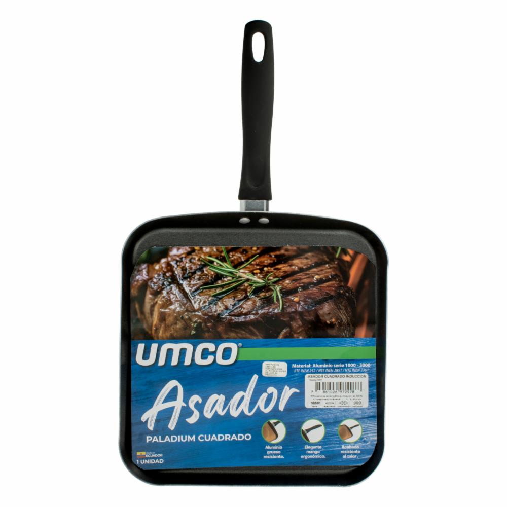 Asador De Inducción Cuadrado Paladium UMCO X26 Cm - Imagen 4