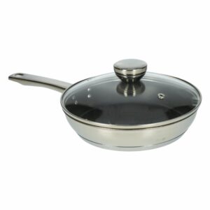 Sartén De Inducción Brilliance Con Tapa Vidrio UMCO 20 Cm