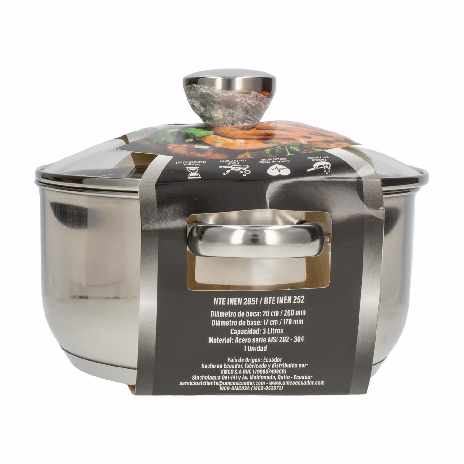 Caldero De Inducción Brilliance UMCO 20 Cm - Imagen 2