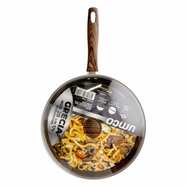 Wok De Inducción Línea Grecia UMCO 28 Cm - Imagen 4