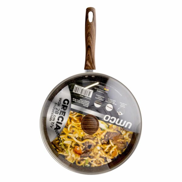 Wok De Inducción Línea Grecia UMCO 28 Cm - Imagen 4