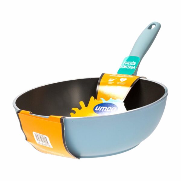 Wok De Inducción Color Celeste UMCO 24 Cm - Imagen 4