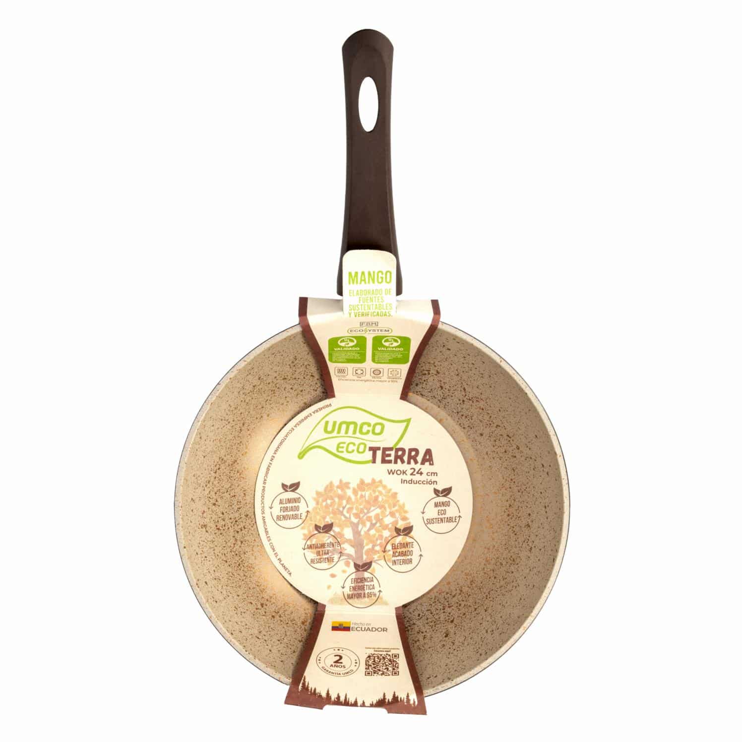 Wok Eco Terra UMCO 24 Cm - Imagen 4
