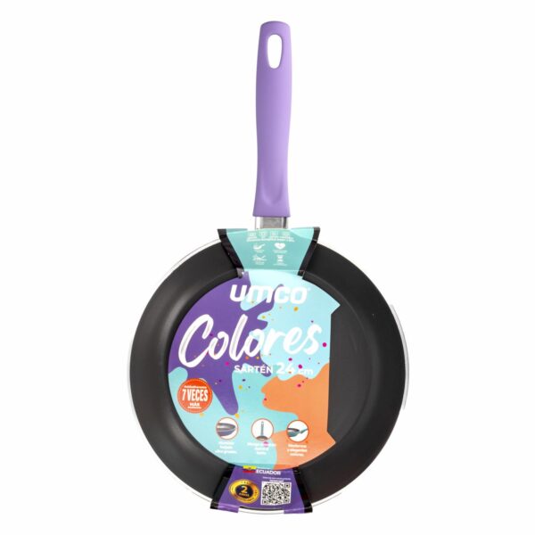 Sartén De Inducción Color Lila UMCO 24 Cm - Imagen 4