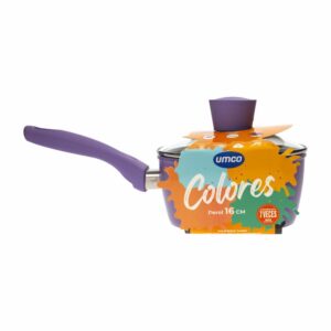 Perol De Inducción Color Lila Con Tapa UMCO 16 Cm