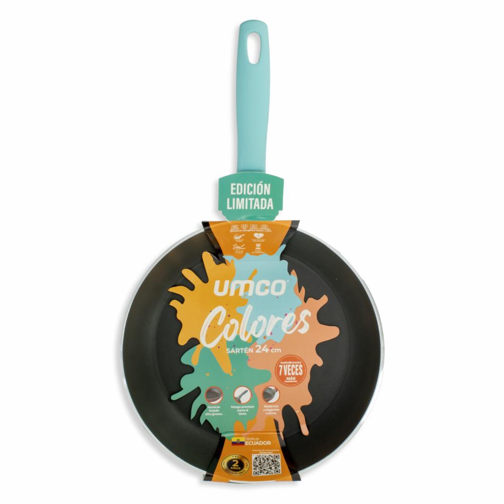 Sartén De Inducción Colores Turquesa UMCO 24 Cm - Imagen 4