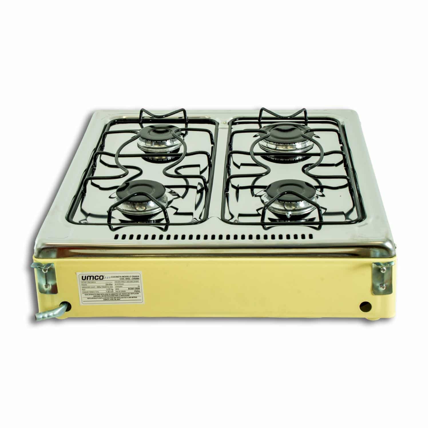Cocineta A Gas Línea Osaka 8052 UMCO 4 Quemadores - Imagen 4